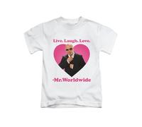 Live Love Laugh Mr Worldwide Meme Iconic icon Novelty Tee T-Shirt Funny Unisex T Shirt Top White