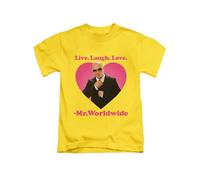 Live Love Laugh Mr Worldwide Meme Iconic icon Novelty Tee T-Shirt Funny Unisex T Shirt Top Yellow