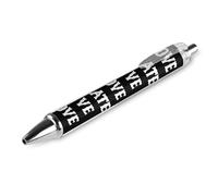 Live Love Skate Funny Ballpoint Pen Black Ink Fine Line 0.5mm 1 PCS