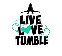 Live Love Tumble: Cute Gymnastics Activity Book & Gratitude Diary ~ Perfect Gift for Any Gymnast!: Volume 2 (Journals for Girls)