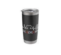 Live Love Xray Rad Techs Technologist Radiology Technician Stainless Steel Insulated Tumbler