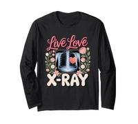 Live Love Xray Tech Radiology Long Sleeve T-Shirt