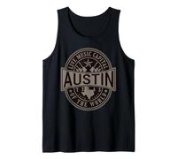 Live Music Capital of the World Austin Texas Souvenir Tank Top