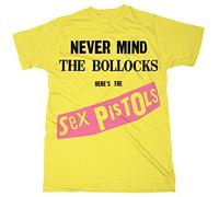Live Nation Sex Pistols - Bollocks Men's T-Shirt Yellow Medium