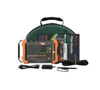 Live PON 1625nm KOMSHINE OTDR Euipped with iOLA One Click Intelligent Testing Function + OPM OLS VFL + Event Map+ RJ45+ Re-Mote Control 1: 32 Fiber Splitter Trunk Line CAT5 CAT6 (QX65-PON1 1625nm)