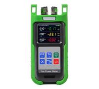 Live PON Optical Power Meter 0.1dBResolution,1490nm,1550nm,1310nm for EPON GPON APON,ONT for 1310,0LT for 1490/1550nm Network Testing APC Connector 1 PCS