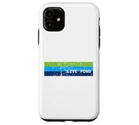 Live Pono Hawaii balance nature harmony aloha ohana blues Case for iPhone 11