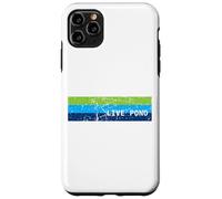 Live Pono Hawaii balance nature harmony aloha ohana blues Case for iPhone 11 Pro Max