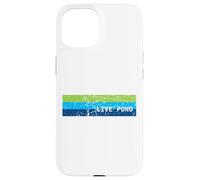 Live Pono Hawaii balance nature harmony aloha ohana blues Case for iPhone 15