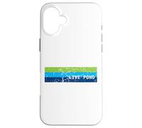 Live Pono Hawaii balance nature harmony aloha ohana blues Case for iPhone 16 Plus