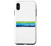 Live Pono Hawaii balance nature harmony aloha ohana blues Case for iPhone XS Max