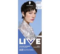 LIVE Schwarzkopf Colour Moment 10 Charcoal Brunette, with HaptiQ Anti-Damage System, Semi-Permanent Brown Hair Dye, Up to 15 Washes