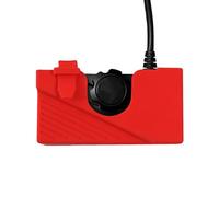 Live Scope Transducer Cover for Garmin LiveScope Plus LVS34 - Red Silicone Shield - Impact Resistant, UV-Proof Travel Case, Made Protective Housing for Garmin Transducer