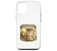 Live Simply Care Deeply Mindful Lifestyle Design Case for iPhone 12/12 Pro