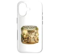 Live Simply Care Deeply Mindful Lifestyle Design Case for iPhone 17