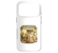 Live Simply Care Deeply Mindful Lifestyle Design Case for iPhone 17 Pro