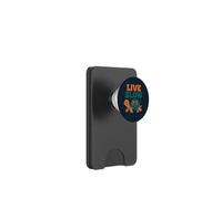 Live Slow Turtle Life Nature Vibes Retro Calm Aesthetic PopSockets PopWallet for MagSafe