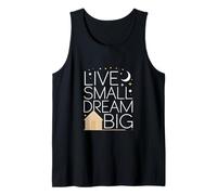 Live Small Dream Big Cabin Nature Lifestyle Tank Top