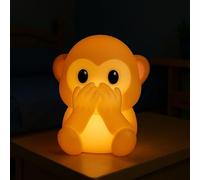 Live SoGOOD Baby Night Light with 7 Touch Colours, USB-C Charging, Timer Function, Soft Silicone, Bedside Lamp for Children's Room Comfort Night Gift, Abu