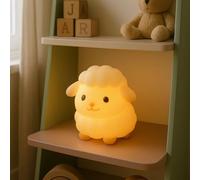 Live SoGOOD Baby Night Light with 7 Touch Colours, USB-C Charging, Timer Function, Soft Silicone, Bedside Lamp for Children's Room, Comfort Night Gift, Bella