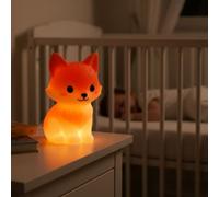 Live SoGOOD Scarlett Baby Night Light with 7 Touch Colours, USB-C Charging, Timer Function, Soft Silicone, Bedside Lamp for Children's Room Gift Comfort Night