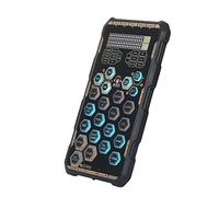 Live Sound Card Handheld Outdoor Portable DSP Sound Card Effect Device Audio Mixer Voice Changer Audio Card Sound Changer (D6.4 x 3.2 x 0.5 inch)