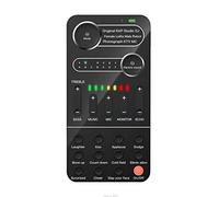 Live Sound Card Mixer Board for Streaming with Multiple Effects and Audio Control for Enhanced Entertainment Experience
