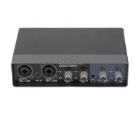 Live Sound Card, Professional Recording Mixer, DSP Reverb, 48V Phantom Power, HiFi Lossless Sound, 24BIT 192K HZ. Intelligent Mixing, for Live Streaming Recording KTV Stage
