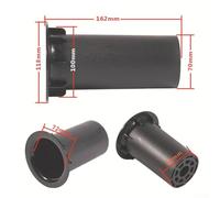 Live Speaker Guide Tube, Open Hole 53/70/85/100mm, Reverse Port Bass Subwoofer Tube, ABS Plastic, for Enhanced Audio in Pro Audio Equipment(Hole Diameter 100mm)