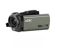 Live Streaming Camera 4K, 12X Optical Zoom Blogger Vlog Camcorders, IPS Screen, with Remote Takes Sharp Smooth