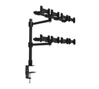 Live Streaming Cell Phone Stand Adjustable Display Bracket for Groups Gaming & Studio Use (8 Seats) - Perfect for Streamers & Content Creators