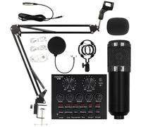 Live Streaming Kit | Plug Microphone Recording Recording, User Friendly Live Streaming Kit, Recording Supplies for Anchors, Singers