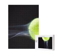 Live Tennis Printing,300 Pieces Wooden Jigsaw Family Game Jigsaw Puzzles for Adults Teens