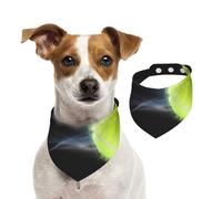 Live Tennis Printing,Dog Bandanas Cotton Pet Scarf Adjustable Bibs for Pet,S