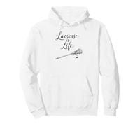 Live The Lax Funny Lacrosse Player Lax Bro Game Gift Pullover Hoodie