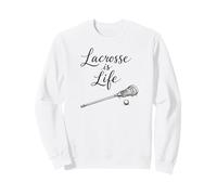 Live The Lax Funny Lacrosse Player Lax Bro Game Gift Sweatshirt