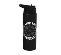 Live to Inspire Pi Saying Math Saying Inspirational Math Stainless Steel Insulated Water Bottle