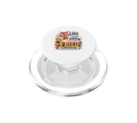 Live Today Like You're Getting Fried Tomorrow Chicken PopSockets PopGrip for MagSafe