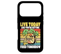 Live Today Like You're Getting Fried Tomorrow Funny Chicken Case for iPhone 17 Pro
