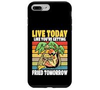 Live Today Like You're Getting Fried Tomorrow Funny Chicken Case for iPhone 7 Plus/8 Plus