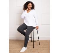 Live Unlimited London female Cotton Rich Jeggings - 20REG - Grey, Grey