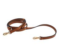 Live Up Full Grain Genuine Leather Adjustable Replacement Strap for Cross Body Bag Purse, 43-59 Inches(Brown)