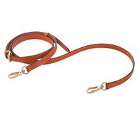 Live Up Full Grain Genuine Leather Adjustable Replacement Strap for Cross Body Bag Purse, 43-72 Inches(Orange)