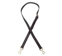 LIVE UP Full Grain Leather Adjustable Replacement Cross Body Purse Shoulder Strap Handbag Bag Wallet, 2/3” Wide(Coffee)