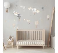 Live Vida Hot Air Balloons Wall Stickers A5 - Neutral