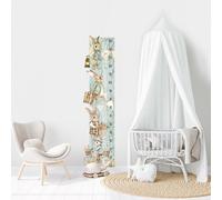 Live Vida Rabbit Height Chart Wall Sticker - Blue