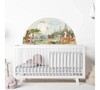 Live Vida Woodland Semi-Circle Wall Sticker