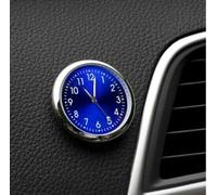 Live-wire-direct Small Blue Mini Pocket Clock Luminous Quartz Analog Watch Stick On For Car Boat 4cm