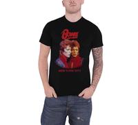 Live York City Madison Square Garden T Shirt David Bowie Black S
