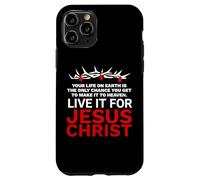 Live Your Life For Jesus Christ The Good News Galatians 2 20 Case for iPhone 11 Pro